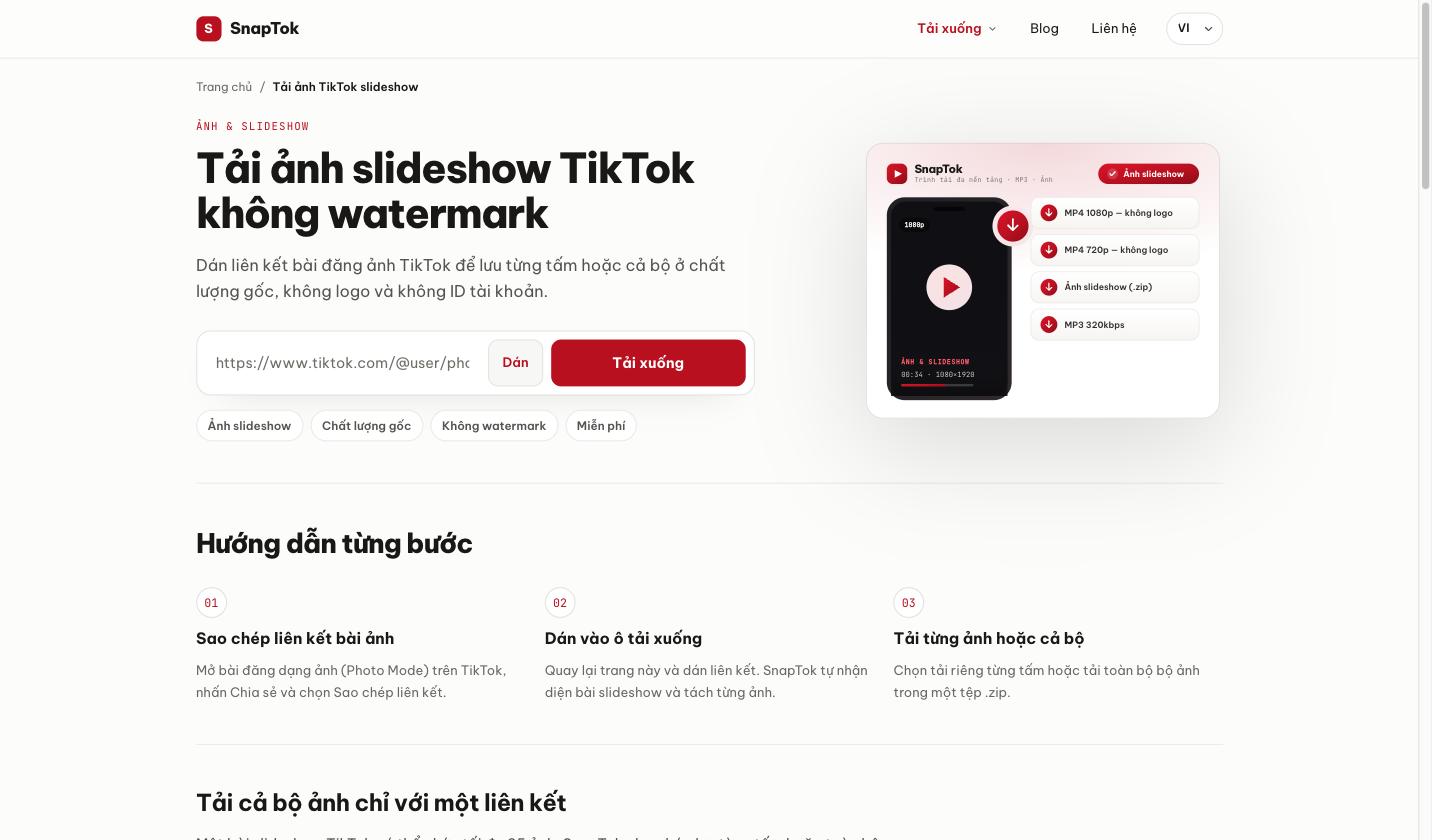 So sánh ảnh TikTok sạch watermark và ảnh bị chèn tên tài khoản